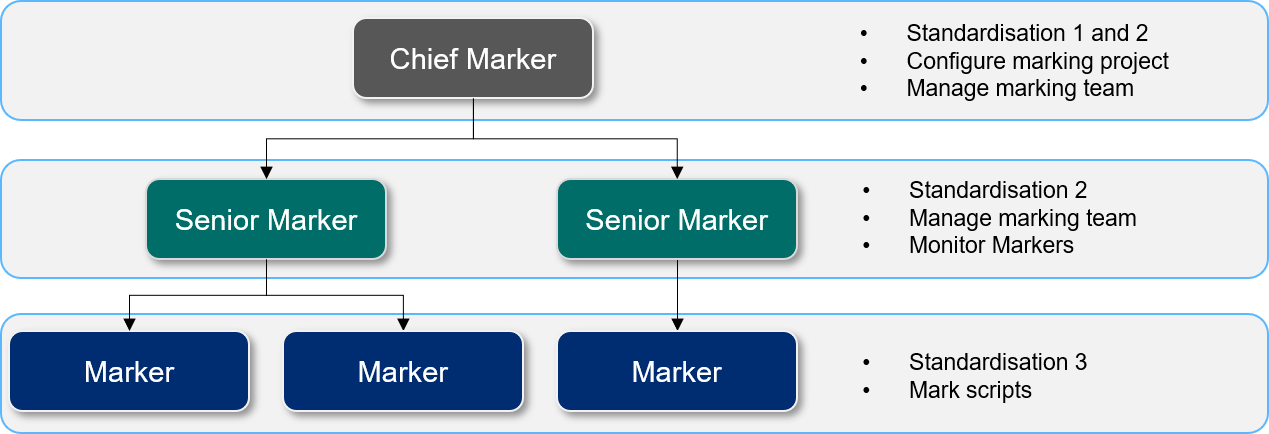 janison marking team structure example