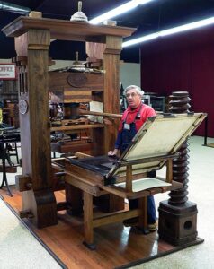 gutenberg printing press remake